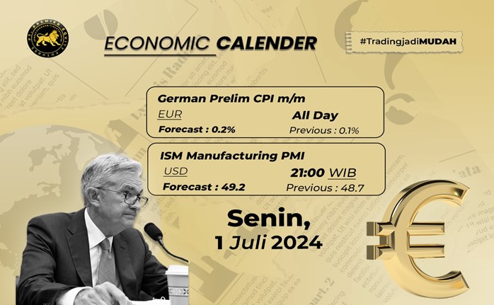 kalender Ekonomi : Data ISM Manufakturing PMI Akan Menjadi Fokus Trader Hari Ini