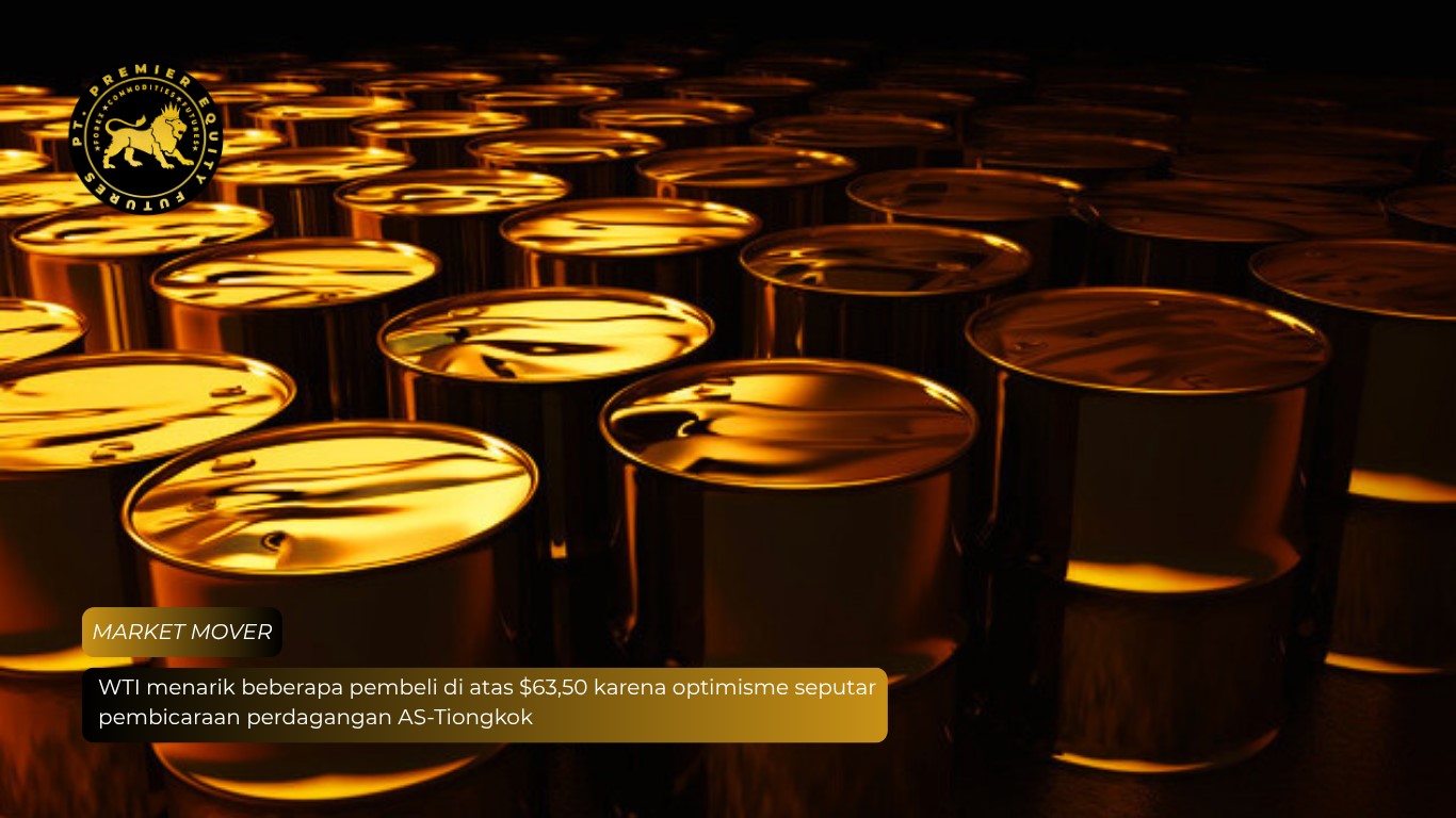 WTI menarik beberapa pembeli di atas $63,50 karena optimisme seputar pembicaraan perdagangan AS-Tiongkok