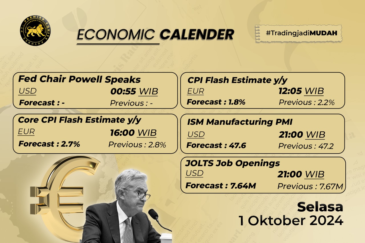 Economic Calendar 01 October 2024