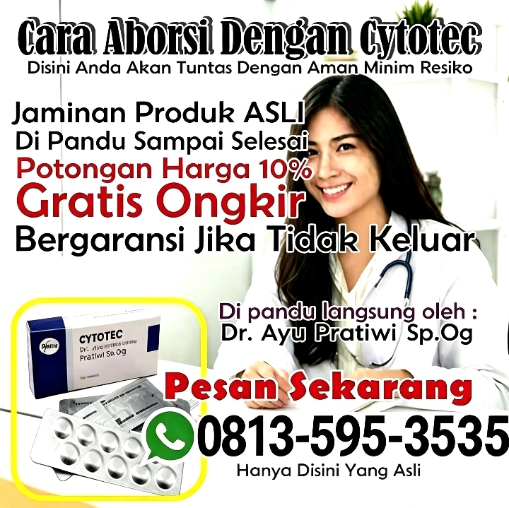 Jual Obat Aborsi Gunungsitoli (WA 0813-595-3535) Obat Cytotec Asli