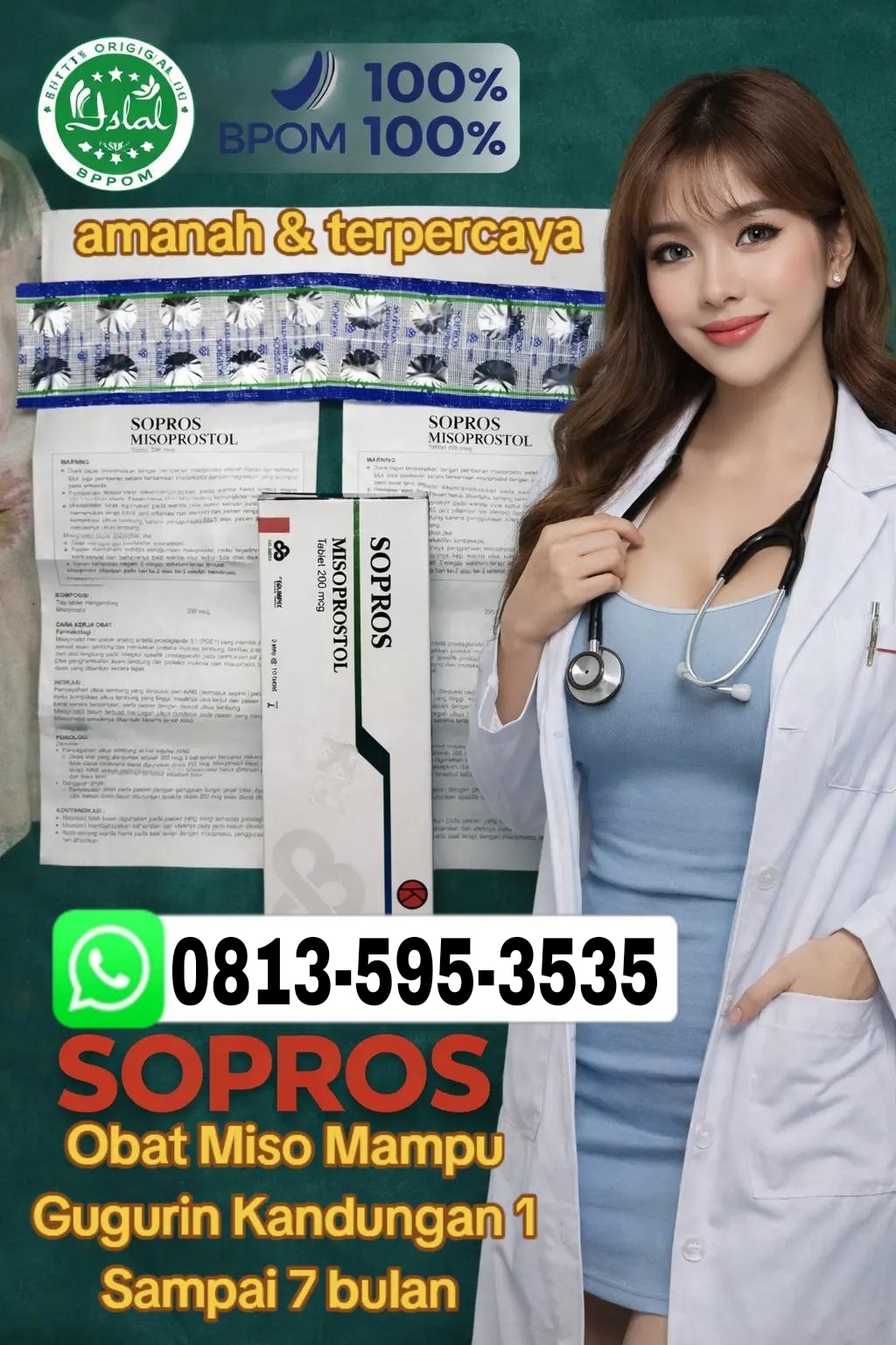 Jual Obat Aborsi Depok (WA 0813-595-3535) Obat Cytotec Asli
