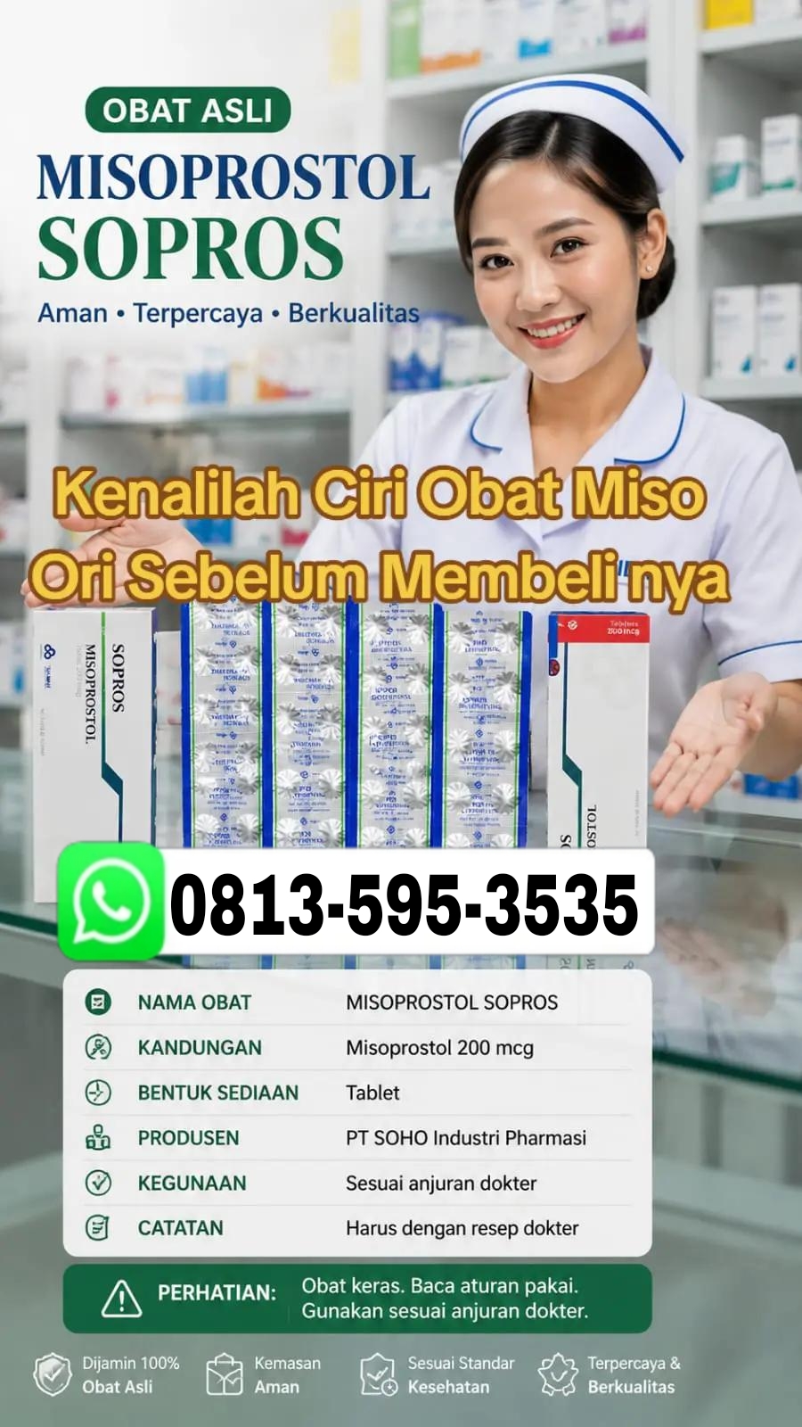 Jual Obat Aborsi Sungai Penuh (WA 0813-595-3535) Obat Cytotec Asli
