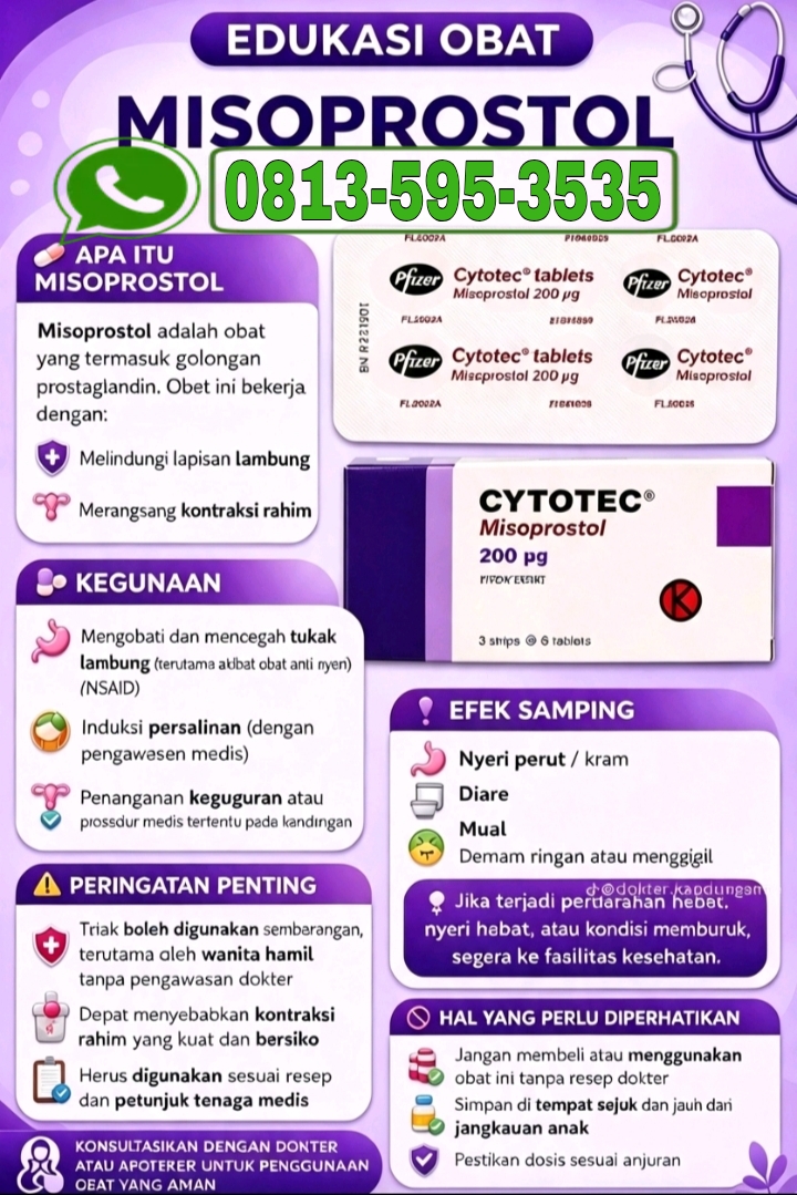 Penjual Obat Aborsi 1 Bulan 0813-595-3535 Obat Penggugur Kandungan 1 Bulan