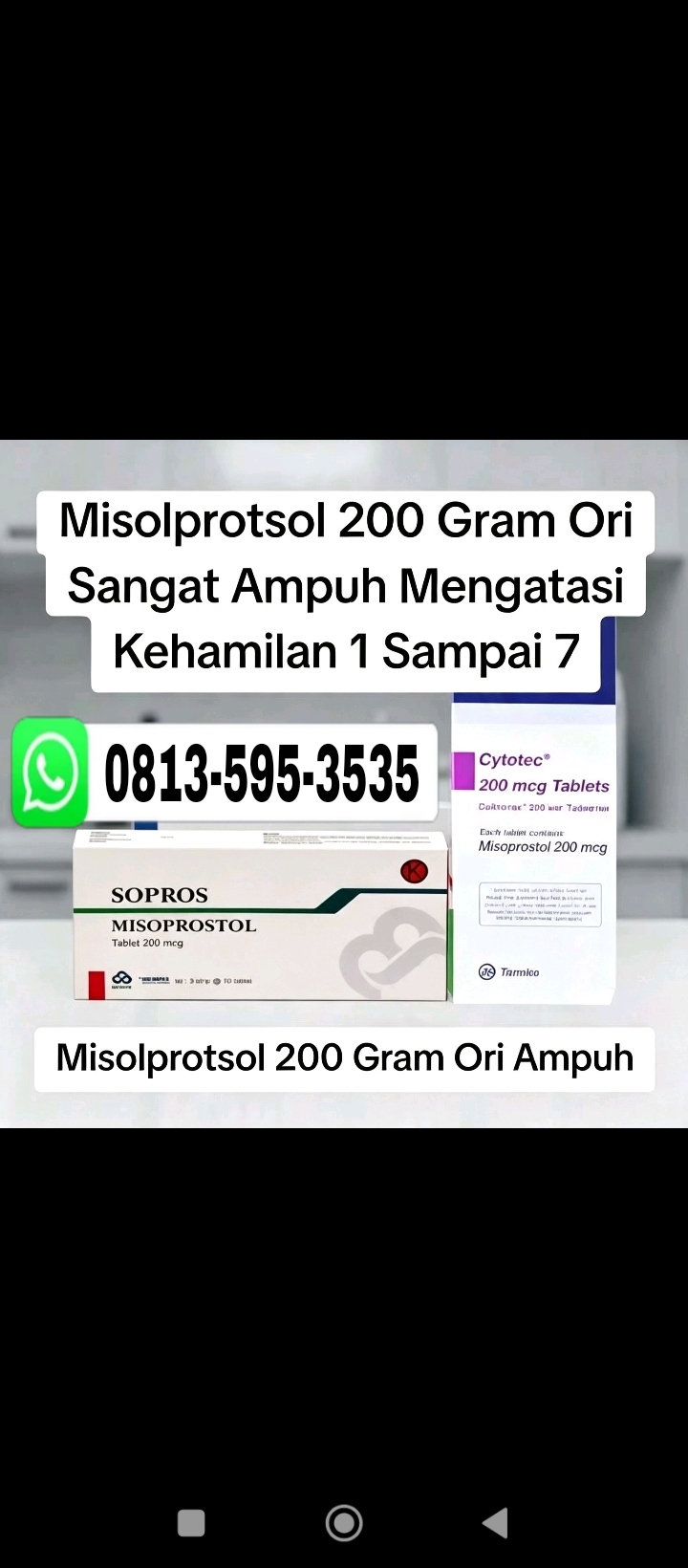 Jual Obat Aborsi Lhokseumawe (WA 0813-595-3535) Obat Cytotec Asli