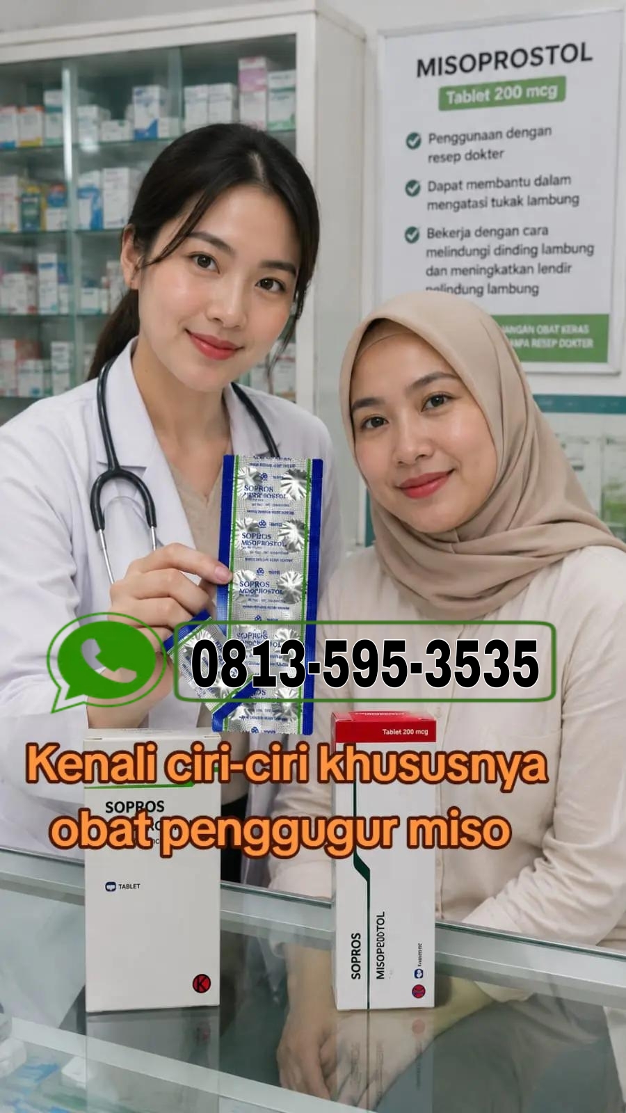 Jual Obat Aborsi Palopo (WA 0813-595-3535) Obat Cytotec Asli