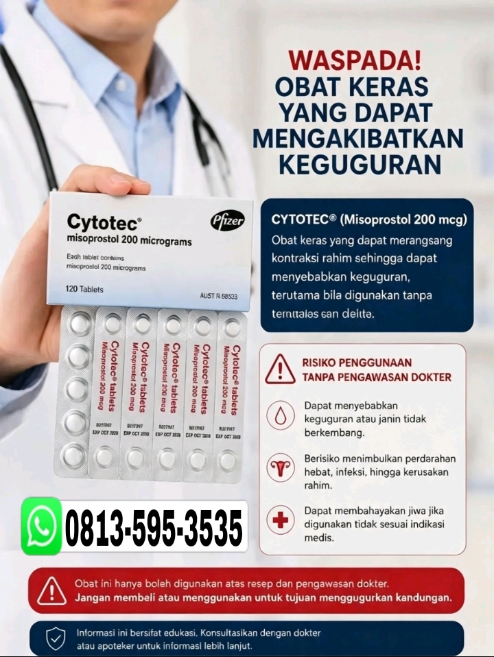 Jual Obat Aborsi Cimahi (WA 0813-595-3535) Obat Cytotec Asli