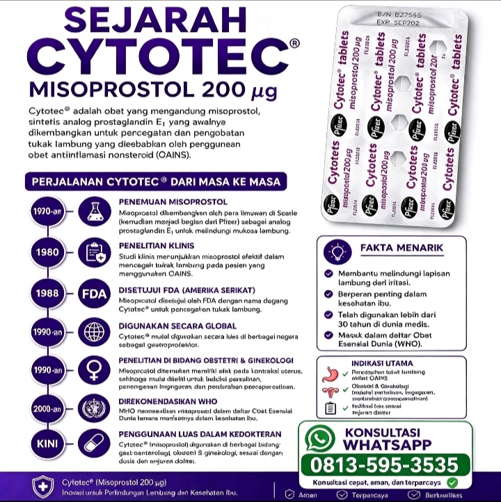Jual Obat Aborsi Palangkaraya (WA 0813-595-3535) Obat Cytotec Asli